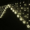 BGB Christmas LED Kardinavalgusti Soe valgus Tähed