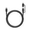GP laadimiskaabel GP 60W Charge- & Sync cable USB-A to USB-C und Lightning