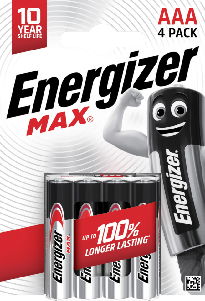 Energizer patarei Energizer Max Alkaline AAA CHP4
