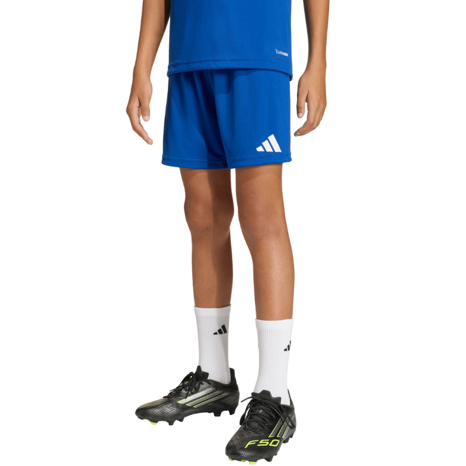 Lühikesed püksid Kids Adidas Entrada 26 sinine JZ6524 128cm