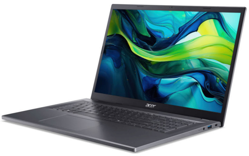 Acer sülearvuti Aspire 17 (A17-51M-57LX) 17,3" Full-HD, IPS, Intel i5-120U, 16GB RAM, 512GB SSD, Windows 11 Home