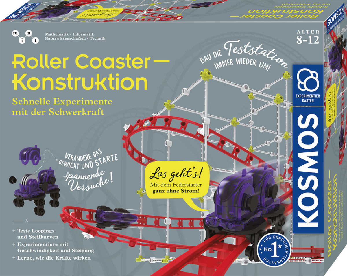 Kosmos arendav mänguasi Roller Coaster-Construction 621032
