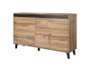 Cama Meble puhvetkapp chest of drawers NORD wotan oak/antracite