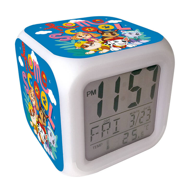 KiDS Licensing äratuskell Digital Clock with alarm Paw Patrol