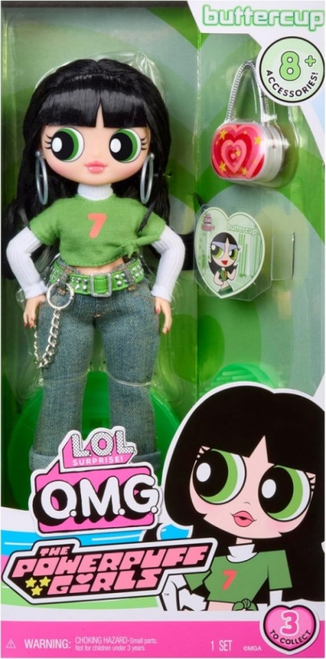 Mga mängunukk L.O.L. Surprise OMG Powerpuff Girls Doll - Buttercup