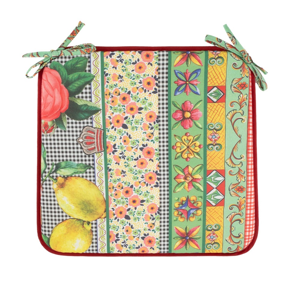 H4Y toolikate LONETA NEW 39x39cm, roheline/kollane