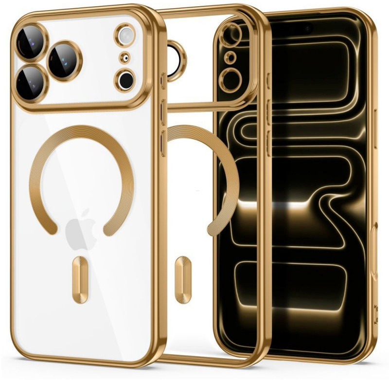 Tech-Protect kaitseümbris Apple iPhone 17/18 Pro MagFlex MagSafe, kuldne