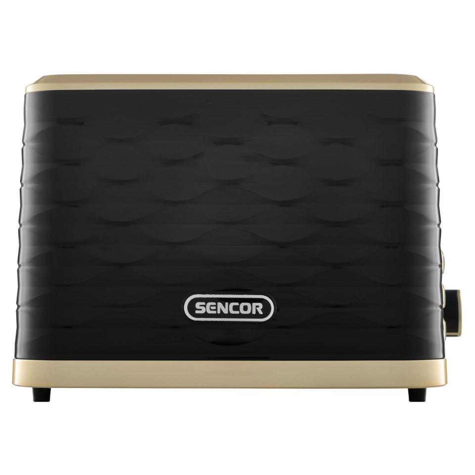 Sencor röster STS7501BK Electric Toaster, must/kuldne