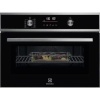 Electrolux kompaktne integreeritav ahi EVL6E49X-mikrolaineahi,, H 45 cm, must/roostevaba-teras