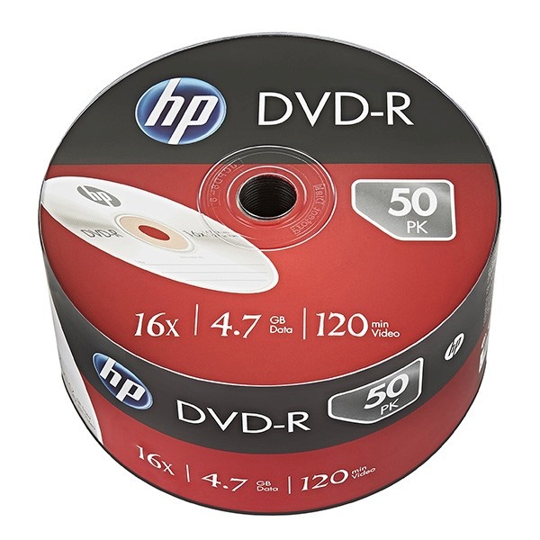 Verbatim toorikud HP DVD-R 16x 4.7GB 50tk DME00070-3 69303