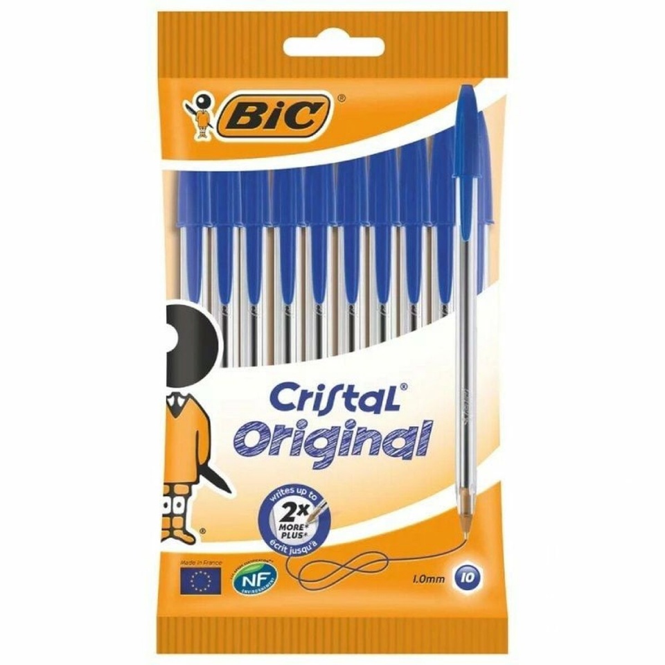 Bic Biro pastapliiatsite komplekt Cristal Original 516352 sinine 10tk