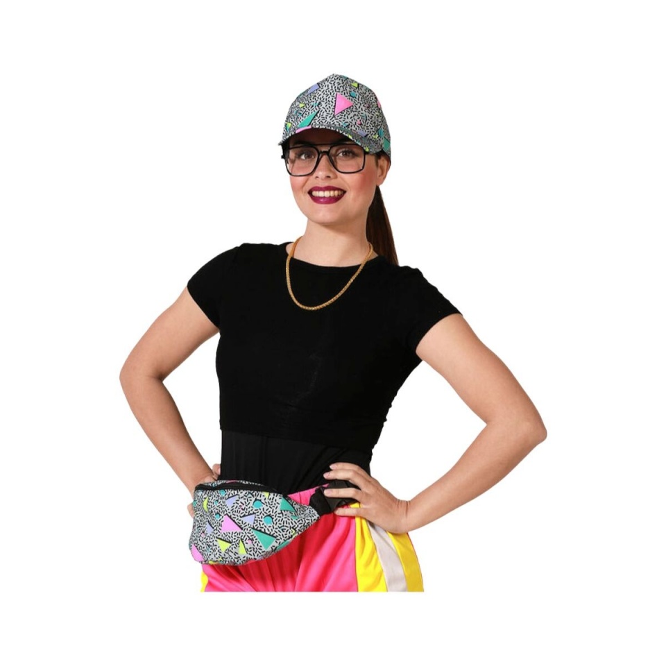 Maskeraadi kostüüm täiskasvanutele 80ndad aastad (4 Ühikut)