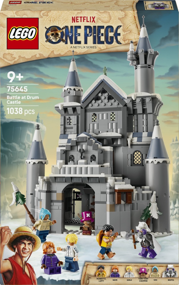 LEGO klotsid ONE PIECE 75645 Trummi lossi lahing
