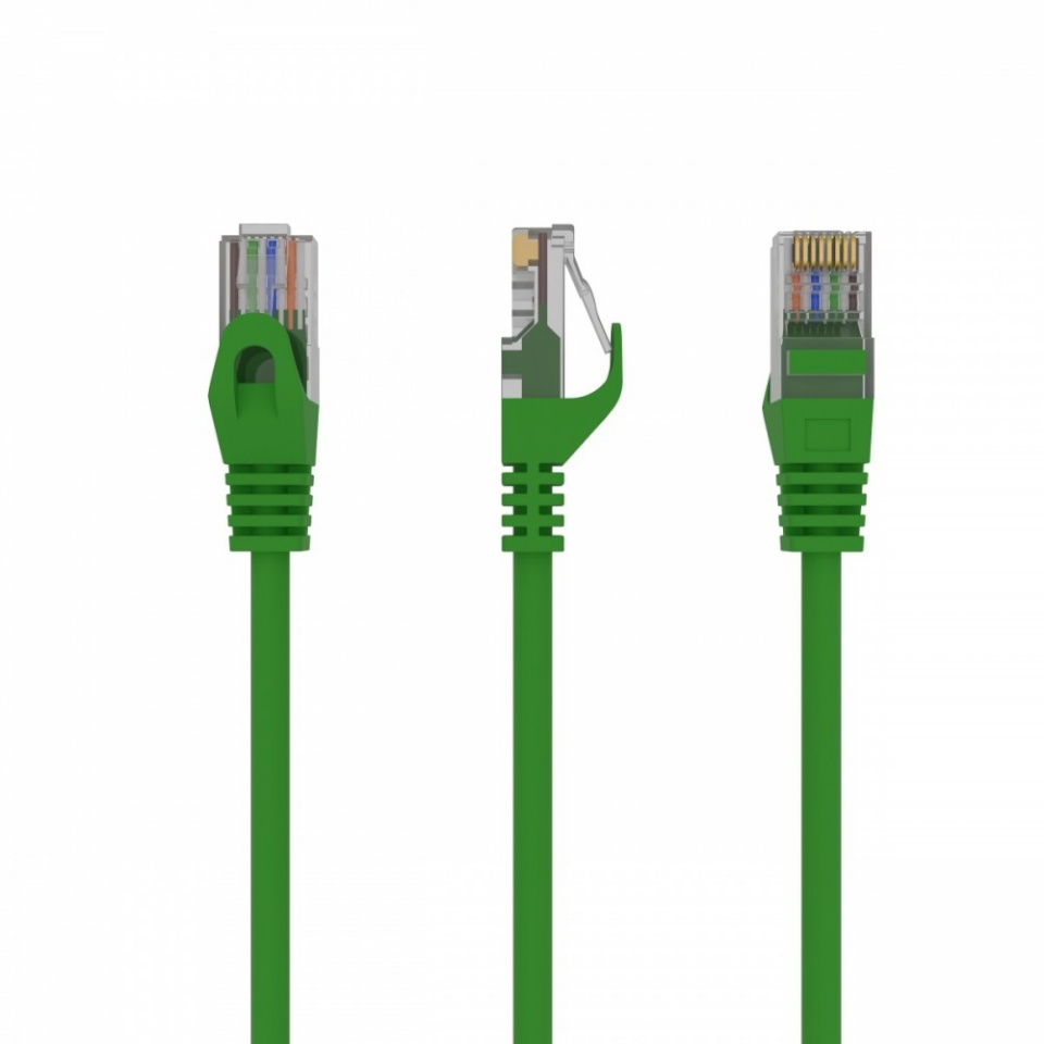 Gembird võrgukaabel Patchcord cat.6 UTP 1.5m roheline