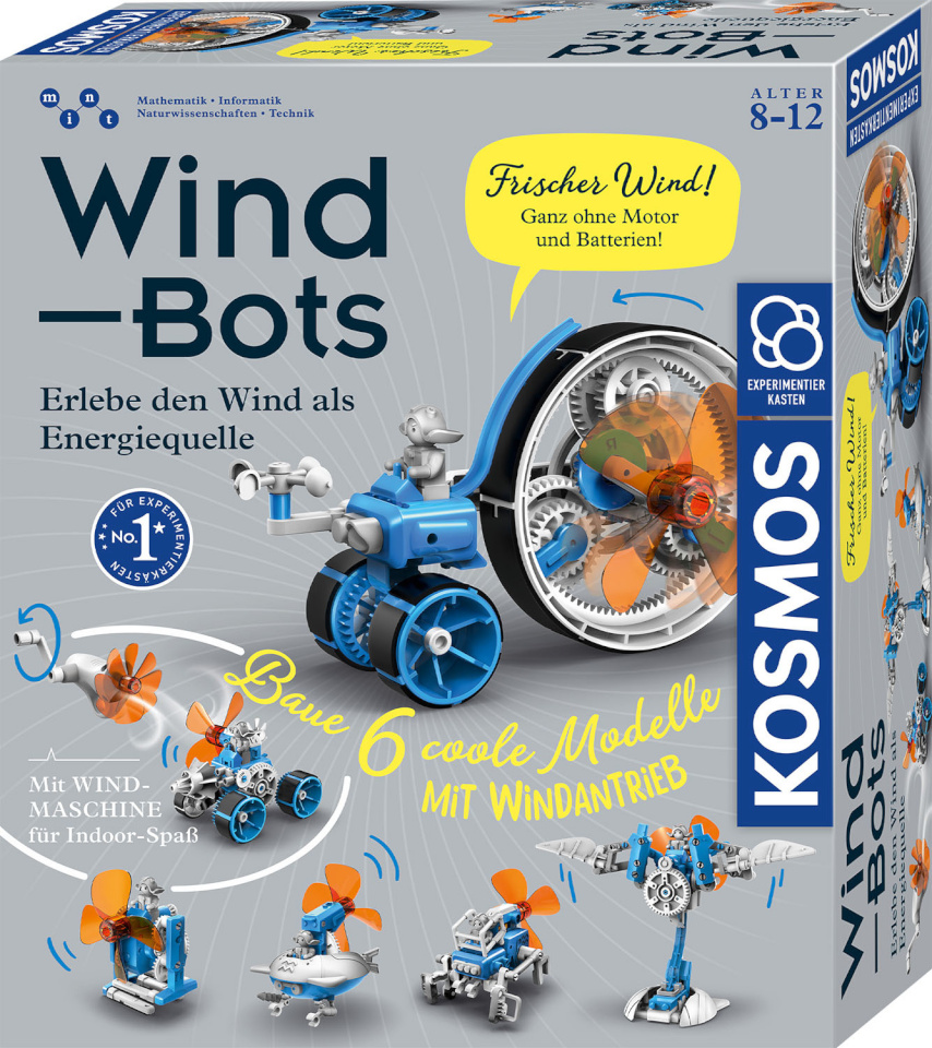 Kosmos arendav mänguasi Wind Bots 621056
