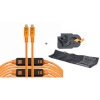Tether Tools LeverLock&Cable Kit Optima 10G gerade oranž 9,2m