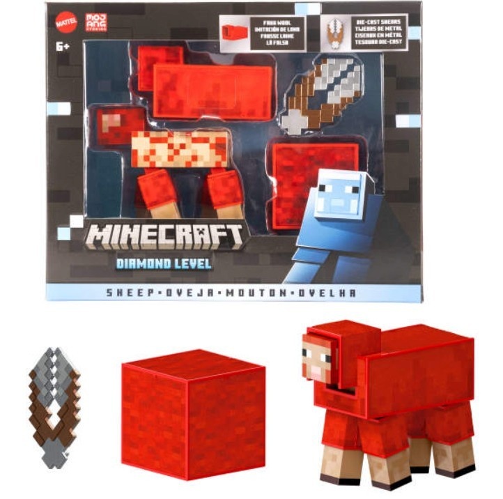 Mattel mängufiguur Minecraft Diamond Level Sheep Action
