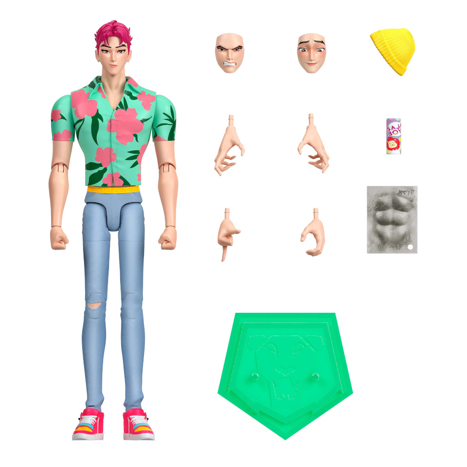KPop Demon Huntersi mängukomplekt K-Pop Demon Hunters Abby, figuur