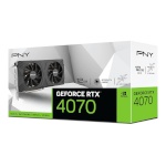 PNY videokaart GeForce RTX 4070 12GB DUAL FAN VCG407012DFXPB1