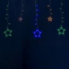 BGB Christmas LED Kardinavalgusti Mitmevärviline Tähed