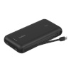 Belkin akupank Powerbank 20.000mAh 30W integrated USB-C Cable BPB024hqBK, must