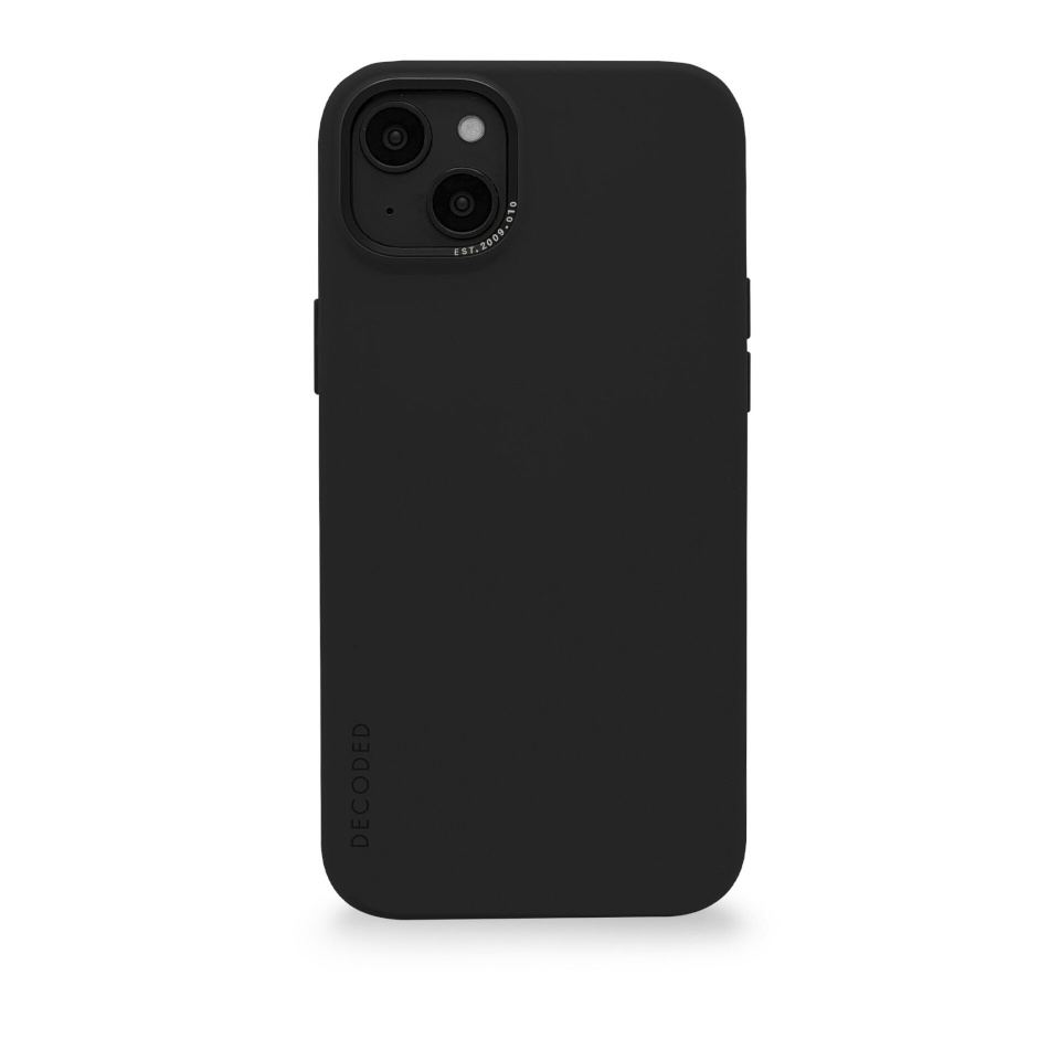 Decoded kaitsekest AntiMicrobial Silicone Backcover iPhone 14Plus Charcoal