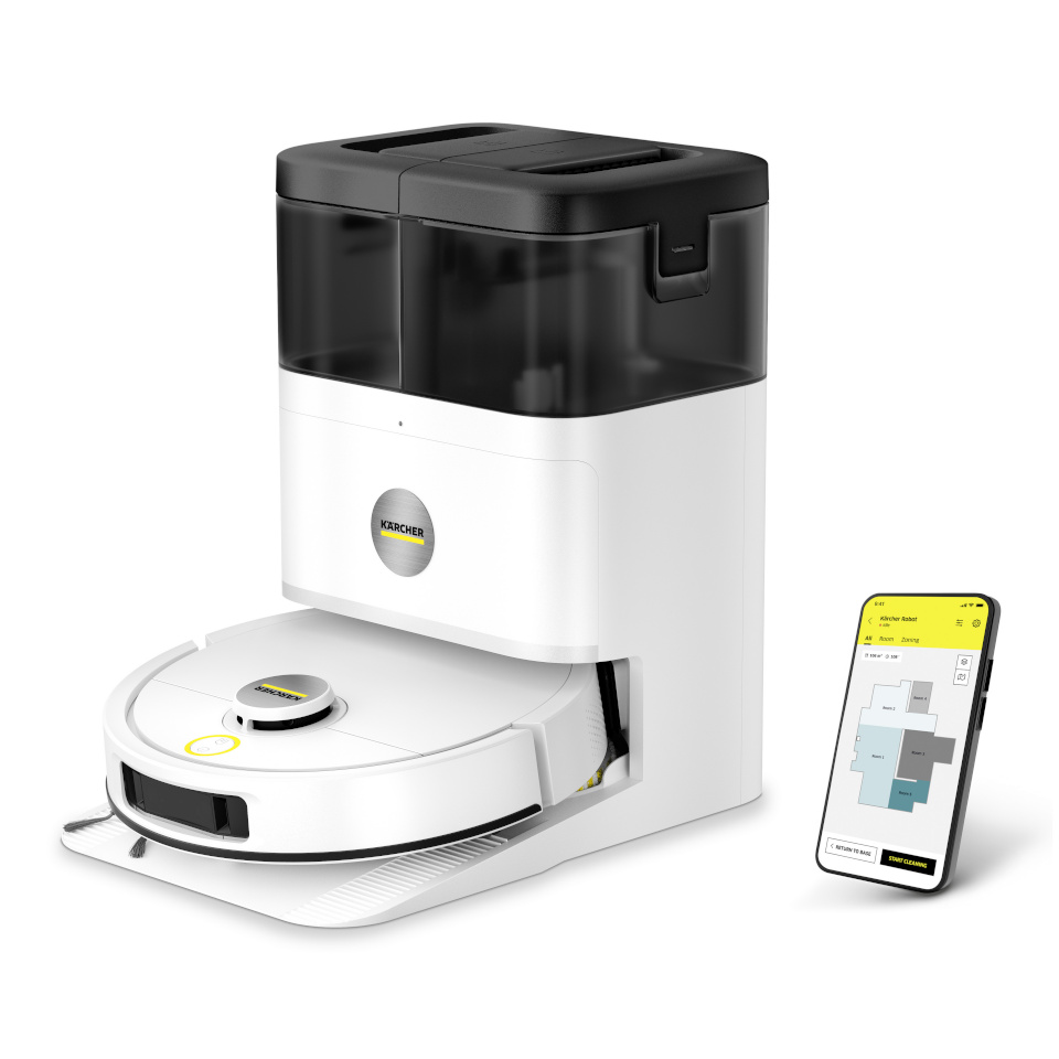 Kärcheri robottolmuimeja RVM 4 Comfort Extra, valge