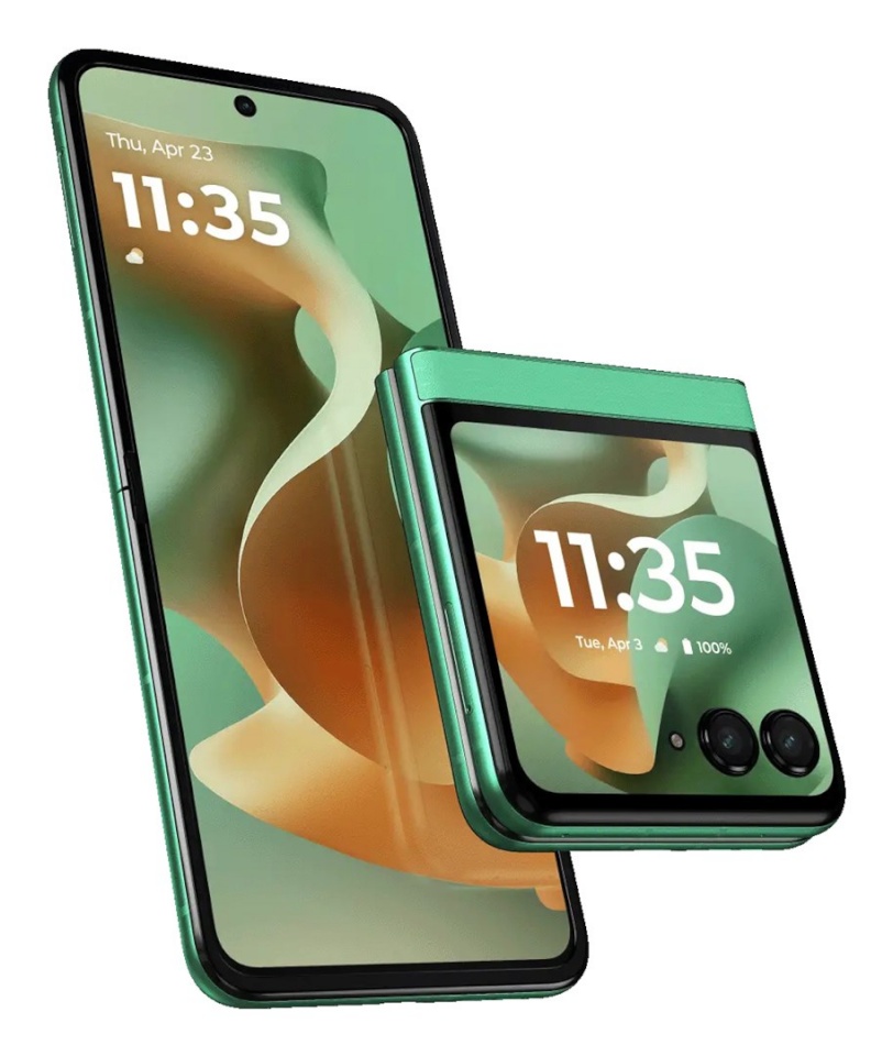 Motorola mobiiltelefon Razr 60 5G 8/256GB Pantone Spring Bud roheline