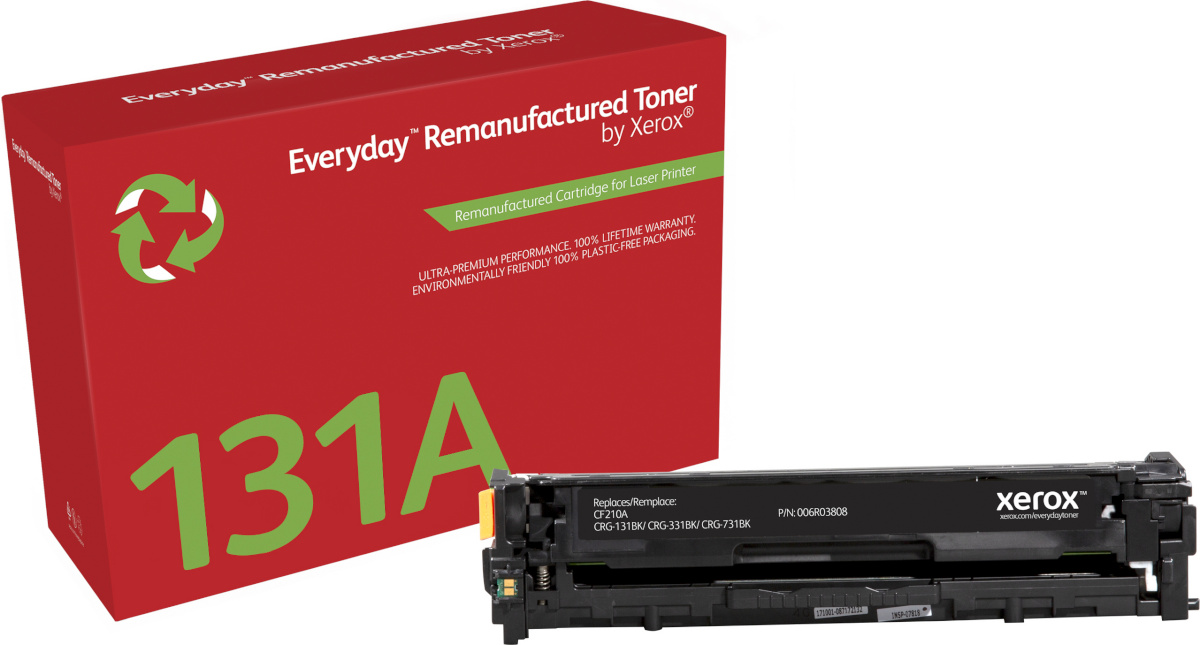 Xerox tooner Everyday ümbertöödeldud HP 131A, must