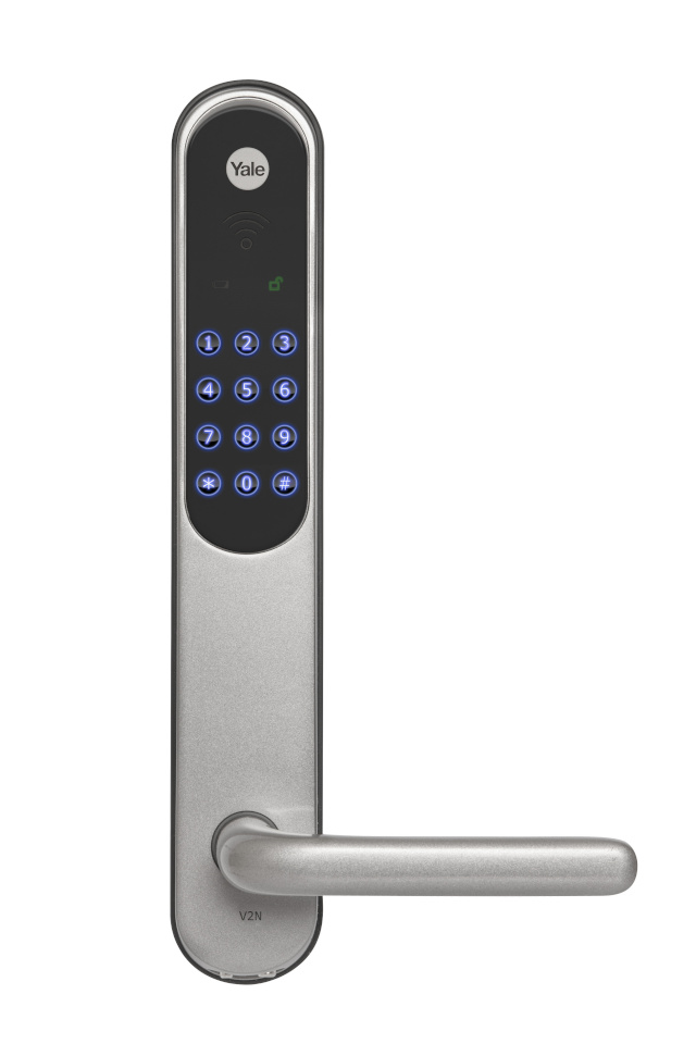 Yale turvalukk Doorman Classic, hõbedane