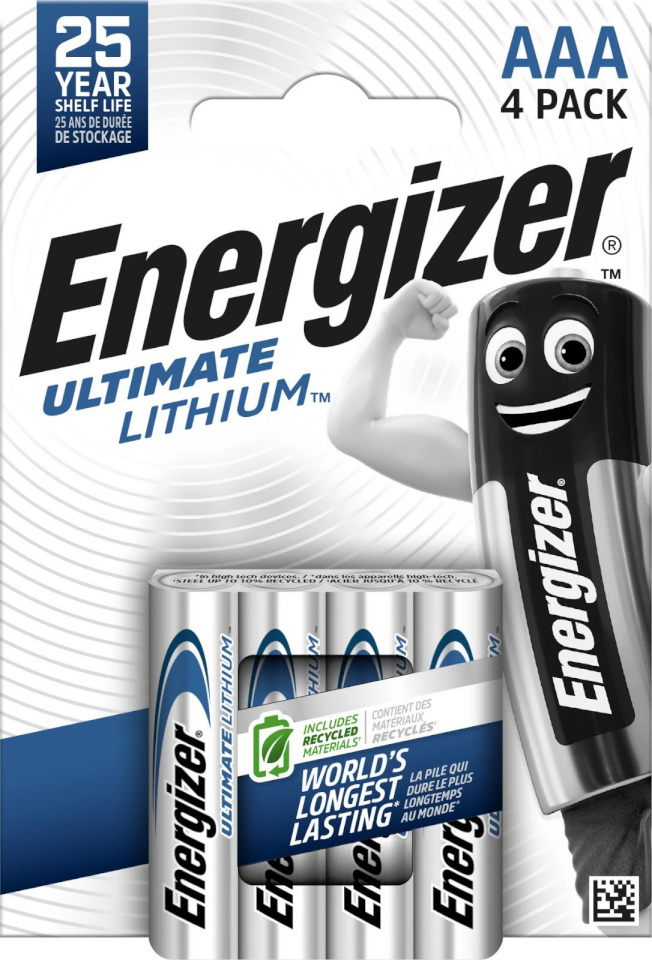 Energizer patarei Energizer Ultimate Lithium AAA CHP4
