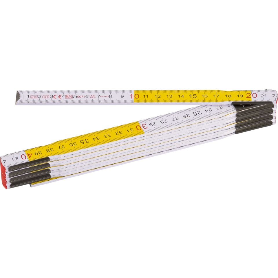 Stanley Maßstab Holz, 2m/17mm
