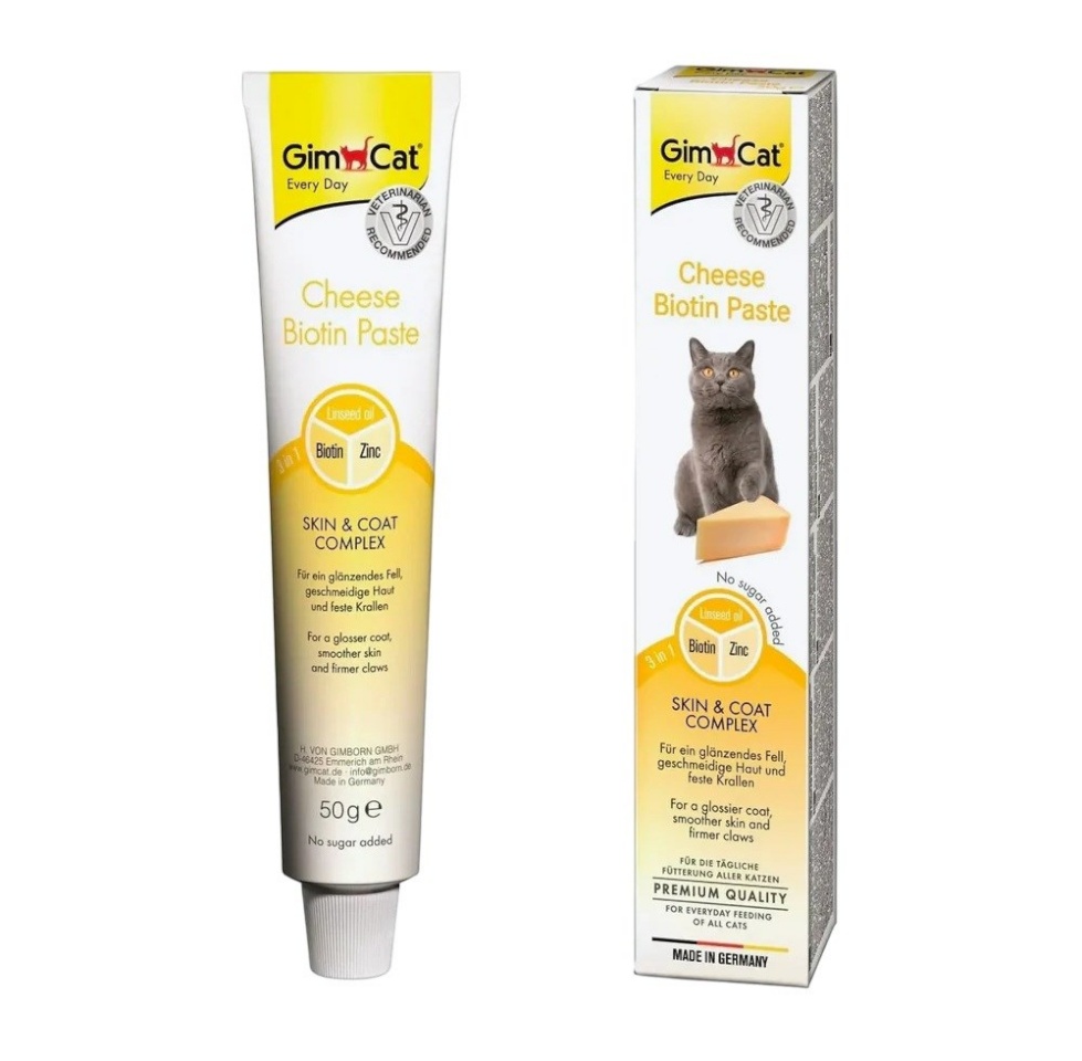 Gimcat kassitoit Cheese Biotin Paste, 50g