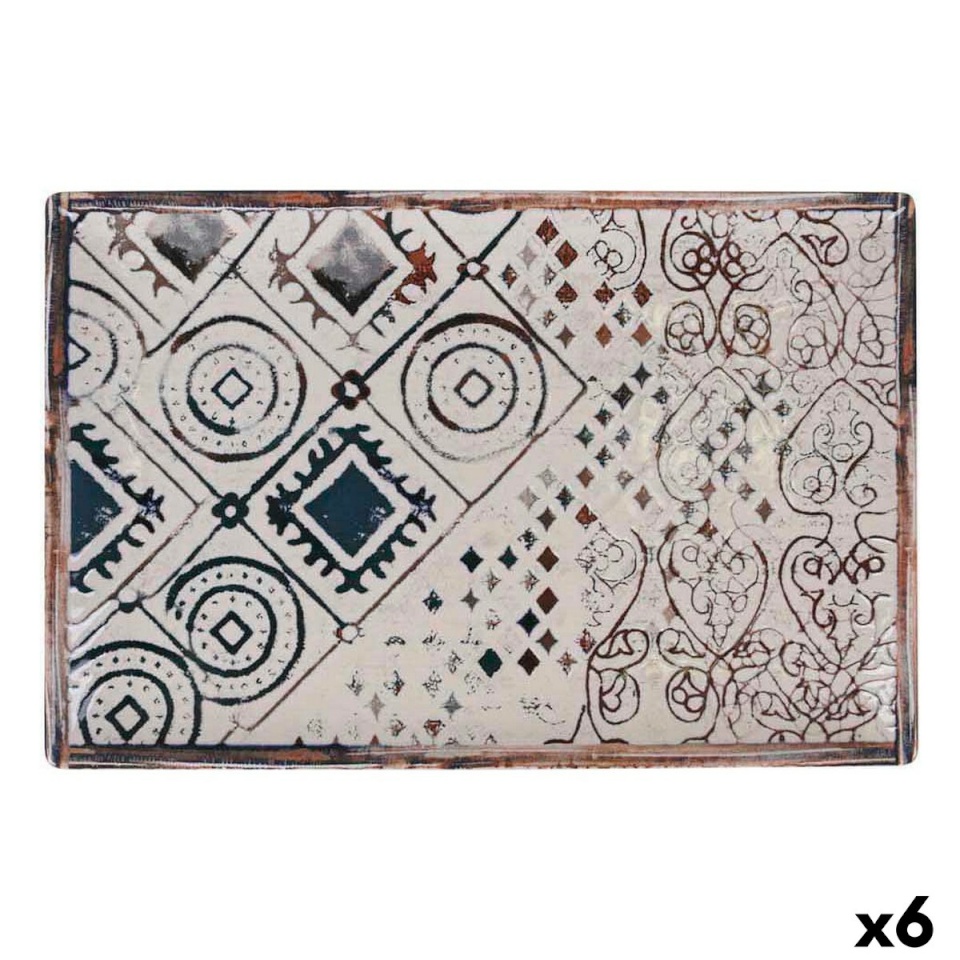 La Mediterránea Serveerimisvaagen Grecia Portselan Ristkülikukujuline 30x20x2,5cm (6tk)