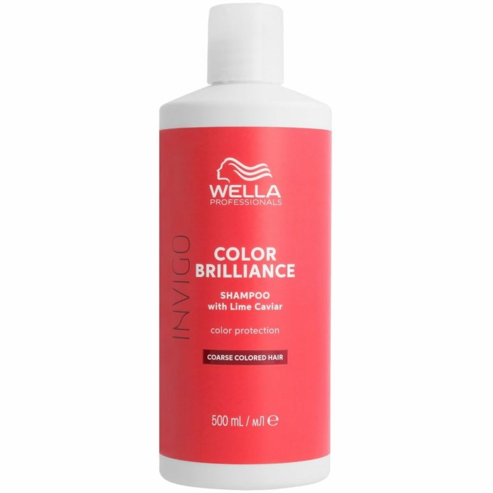 Wella Professionals šampoon Invigo Color Brilliance Coarse Hair 500ml, naistele