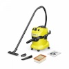 Kärcher vee- ja tolmuimeja WD 4 P V-20/5/22 Wet and Dry Vacuum Cleaner, kollane/must