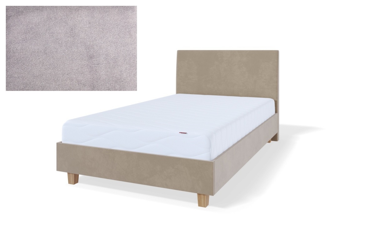 Sleepwell kontinentaalvoodi raam RED MODULAR, 140x200x20cm, HARRISSON Silver helehall