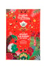 English Tea Shopi advendikalender, mahe tee, suur jõulukalender, punane, 25 tk (6 x 50 g)