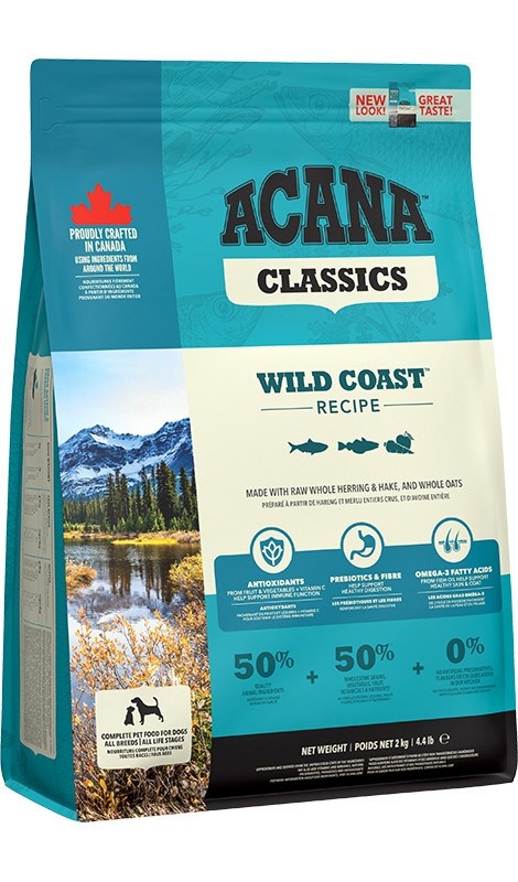 Acana kuivtoit koerale Classics Wild Coast, 2kg