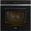 SMEG auru-kombiahi SO6402S3PB Selezione, aurupuhastus, A, 68L, auruprogramm, must