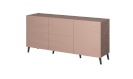 Cama Meble puhvetkapp Nova chest 155x40x72 roosa Mat