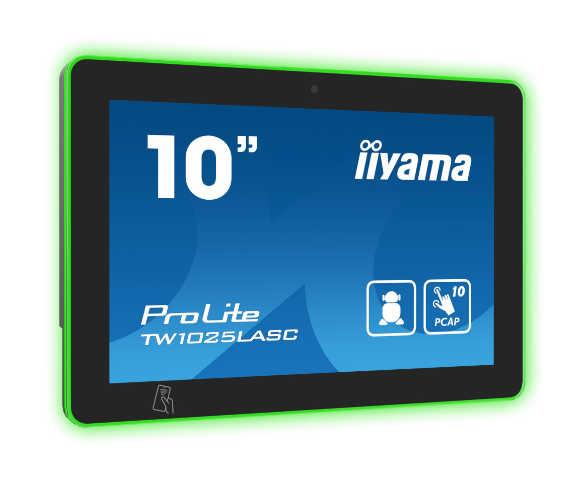 iiyama monitor 25.5cm (10,1") TW1025LASC-B1PNR 16:10 M-Touch IPS RGB Retail