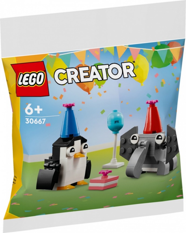 Lego klotsid Creator 30667 Przyjęcie urodzinowe ze zwierzętami
