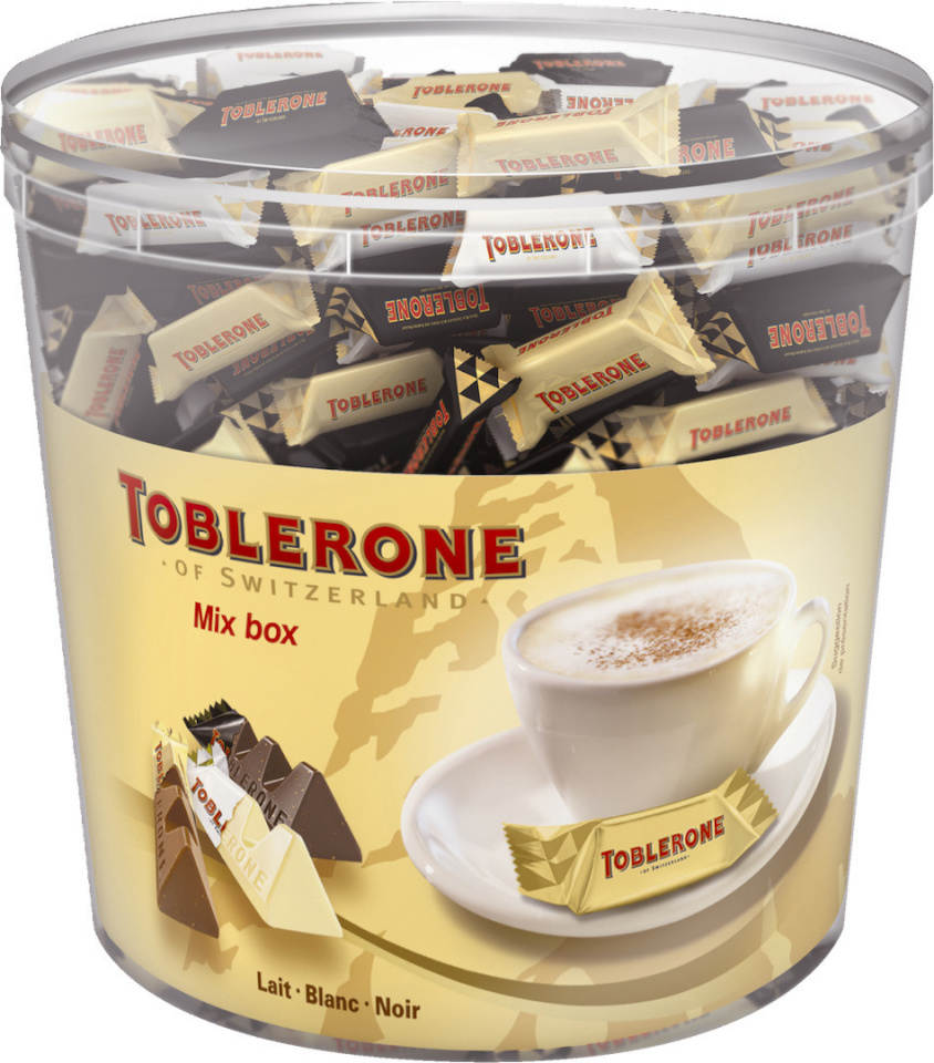 Marabou Toblerone Pisikesed šokolaadikompvekid, 904 g
