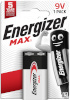 Energizer patarei Energizer Max Alkaline 9V CHP1