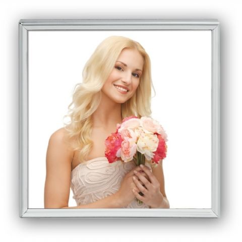 ZEP pildiraam 120S01-66 hõbedane 15x15 cm