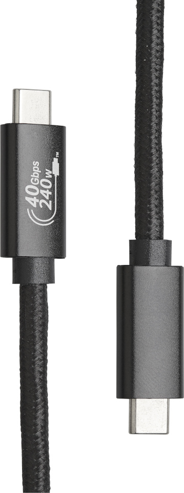 Fuj:tech USB kaabel USB4 240W USB-C kaabel, 2m