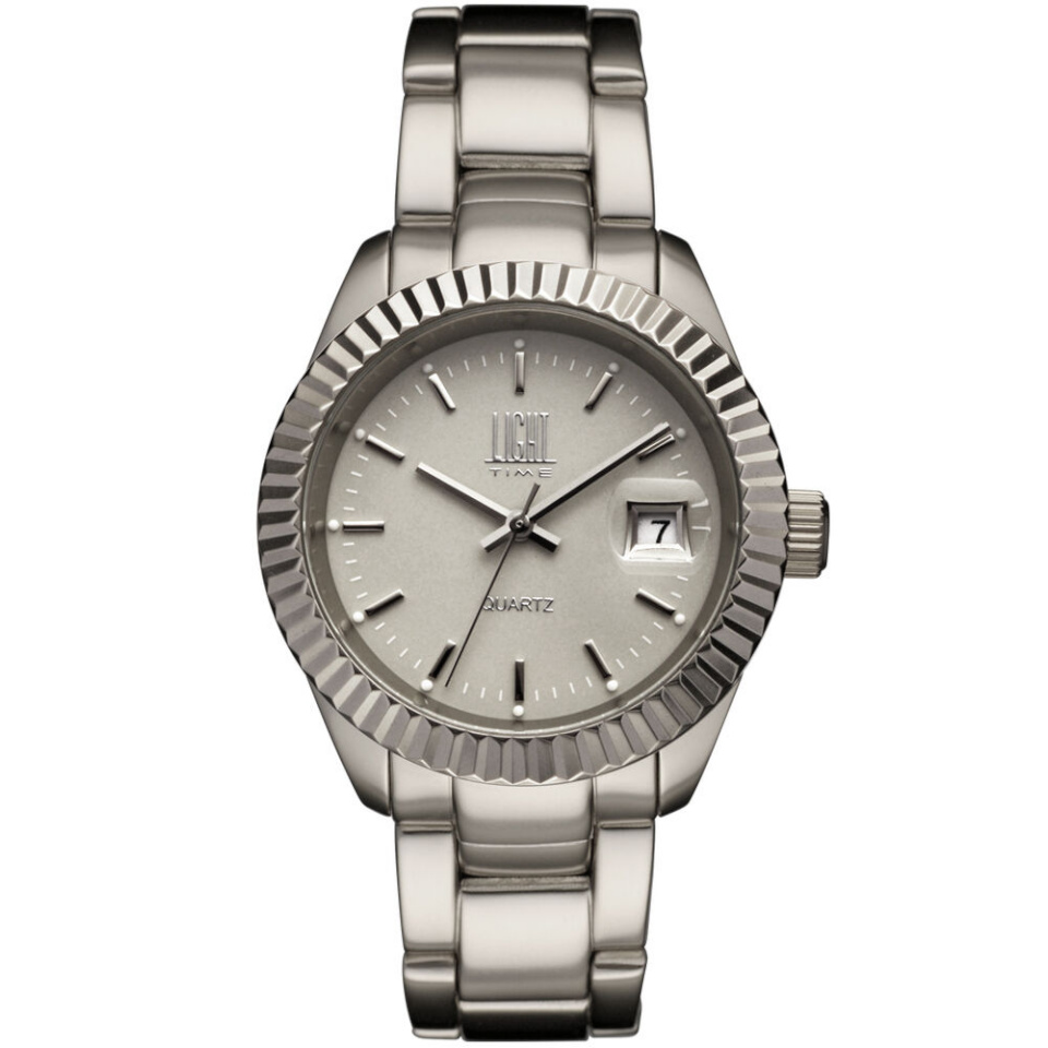 Light Time unisex kell ALLUMINIUM (Ø 34 mm)