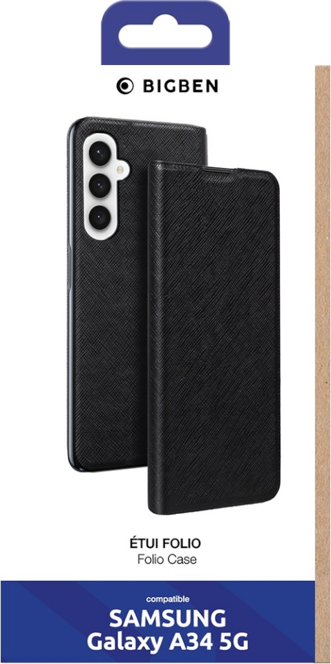 BigBen kaitsekest Samsung Galaxy A34 5G Folio must