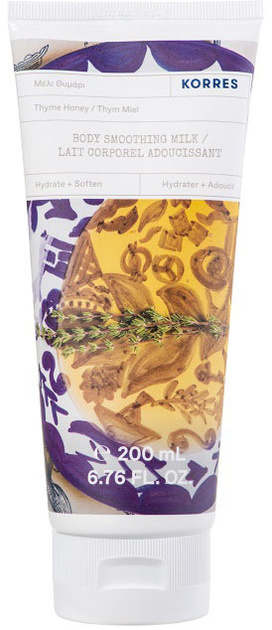 Korres ihupiim Thyme Honey Body Smoothing Milk 200ml, naistele